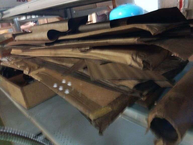 Large Assortment of Rolls and Sheets of Wood Veneer