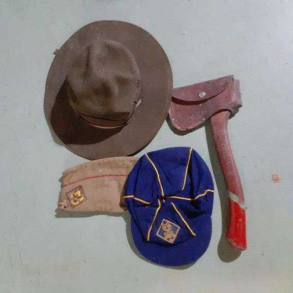 (3) Vintage Boy Scouts Hats