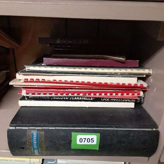 Assorted Bulova Watch Repair Books & Pamphlets
