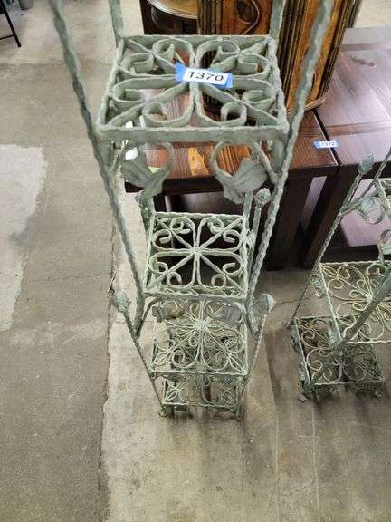 Beautiful Iron Plant Stand Approx. 58"