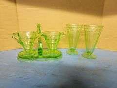 Uranium Glass Pieces