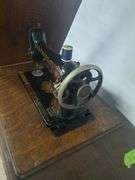 Singer Sewing Machine and Table