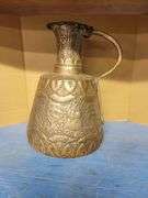 NICE Hammered Metal Pitcher