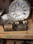 Large Assortment of Clock Parts