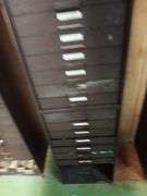 Vintage G & S Flexo Crystals Cabinet w/ Watch Crystals