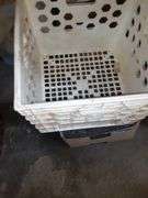 Box of Nails and Milk Crate