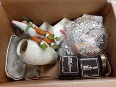 Assorted Glassware, China & Decorative Items