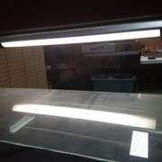 Lighted Wood & Glass Display Cabinet