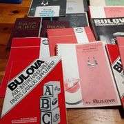 Assorted Bulova Watch Repair Books & Pamphlets