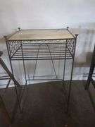 Metal Desk and Chair