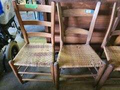 (4) Assorted Wooden Chairs