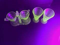 Uranium Glass Pieces