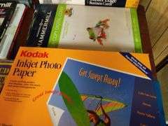 Large Assortment of Photo Paper (Various Sizes & Weights)