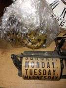 Large Assortment of Clock Parts