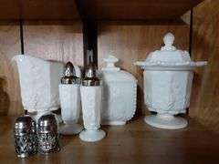 Vintage Milk Glass Items