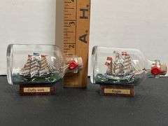 Assorted Ships in Bottles