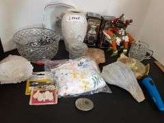 Assorted Glassware, China & Decorative Items