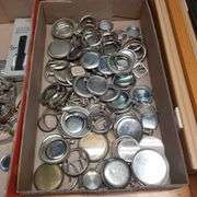 Large Assortment of Pocket Watch Cases, Watch Bands & Assorted Parts