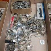 Large Assortment of Pocket Watch Cases, Watch Bands & Assorted Parts