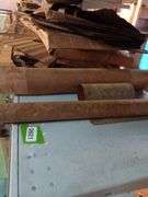 Large Assortment of Rolls and Sheets of Wood Veneer