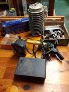 Assorted Lights, Bug Zapper & Desk Lamp