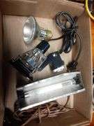 Assorted Lights, Bug Zapper & Desk Lamp