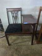 Cherry Finished Gossip Table