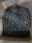 Box of Nails and Milk Crate