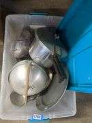Metal Pots and Kitchen Ware