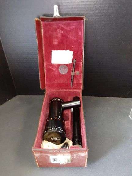 Projecteur De Diapos Vintage CRAT R SOM BERTHIOT 1:2-8F=105 - Avec Mallette