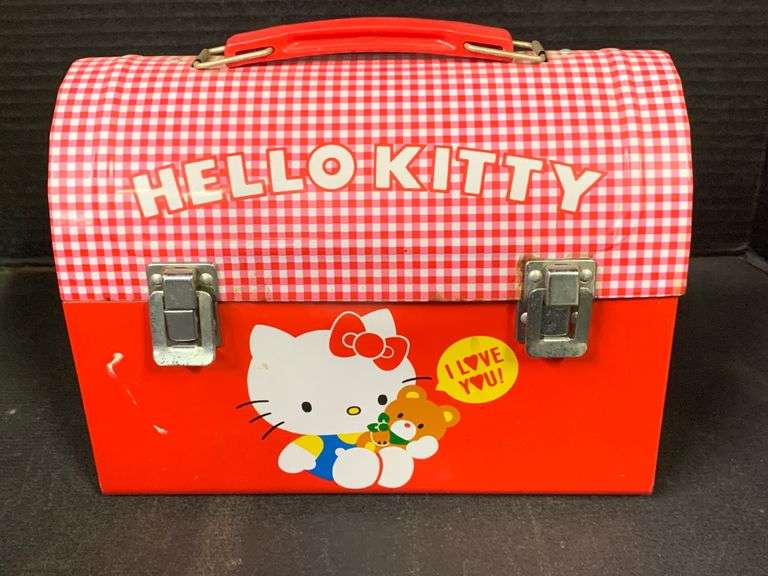 Hello Kitty Metal Lunch Box
