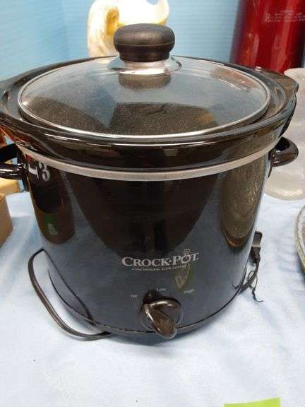 Pitcher and Bowl, Black and Decker Coffee Maker, Coffee Carafe, Crock Pot, and Assorted Serving Dish