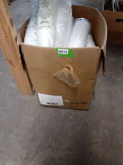 Box of 12oz Plastic Cups