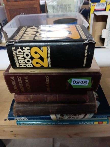 Assortment of Mechanic's Books