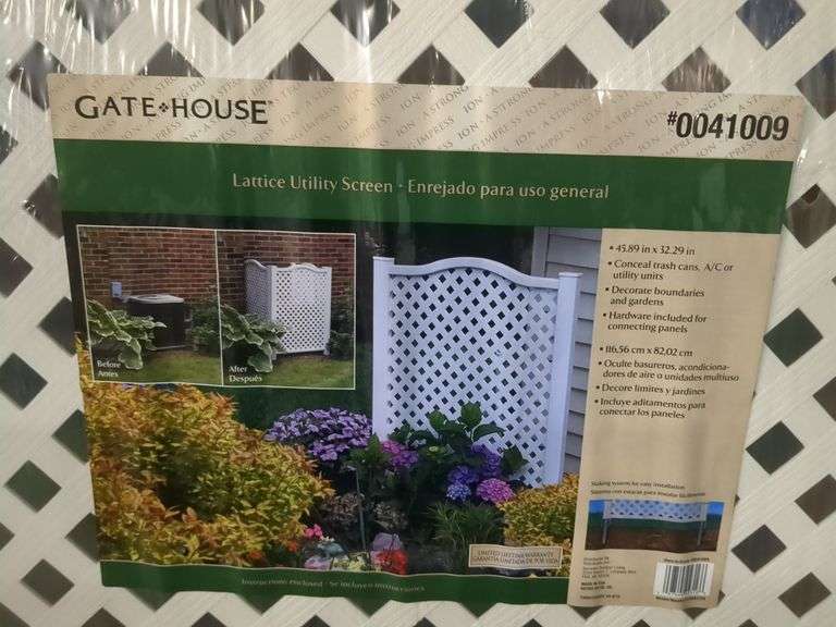 Fate House Lattice Utility Screen