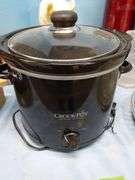 Pitcher and Bowl, Black and Decker Coffee Maker, Coffee Carafe, Crock Pot, and Assorted Serving Dish