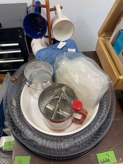 Assorted Kitchen Items to Include: