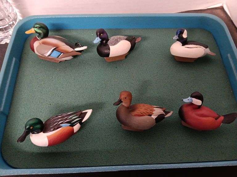 (6) Ducks Unlimited Miniature Decoys
