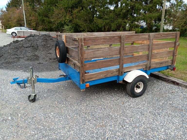 Homemade Tilt Utility Trailer with Title