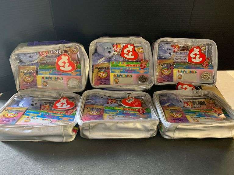 (6) Beanie Baby Members Kits