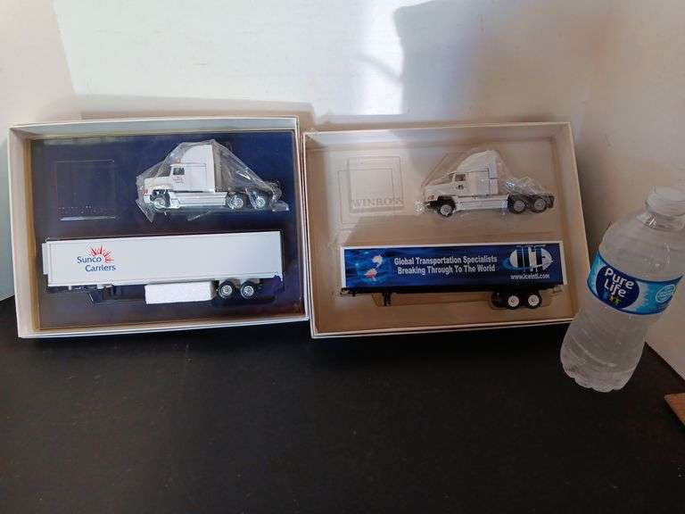 Winross Sunco Freight Truck and Winross ICEINTL Freight Truck