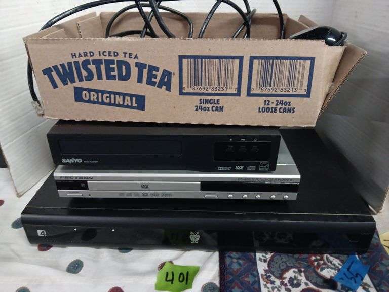 Protron Dvd Tivo with Remote, Protron DVD/CD Player, and Sanyo DVD Player ...