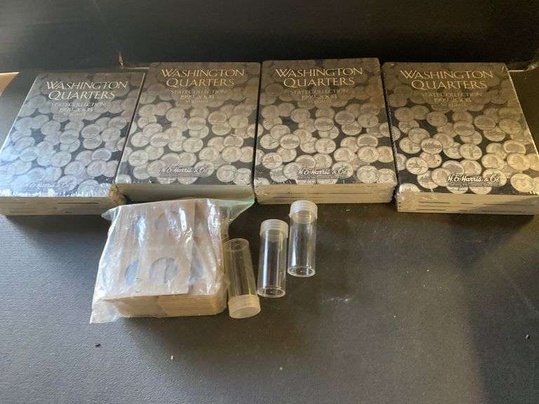 Washington Quarters Books and Coin Holders