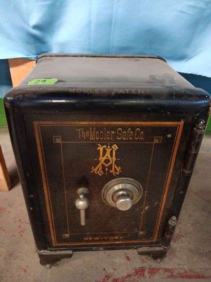 Vintage Mosler  Safe Co. New York Combination Safe (No Combination)