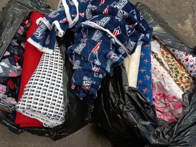 (2) Bags with Large Quantity of Fabric