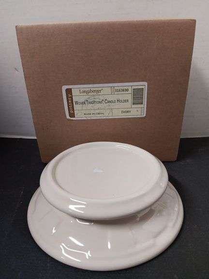 Longaberger Woven Traditions Candle Holder
