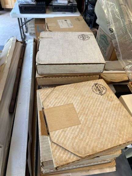 Large Assortment of Knowles Collector Plates w/plate holder