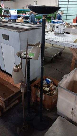 (3) Floor Lamps