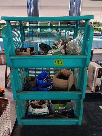 Storage Organizers w/ Assorted Hardware