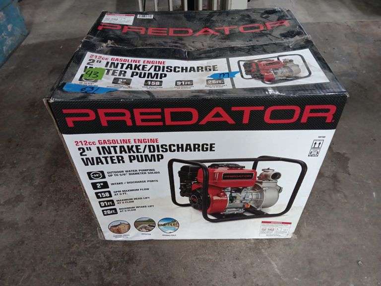 Predator 2" Water Pump (Gasoline)